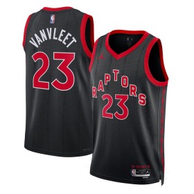 Dres Toronto Raptors Fred Vanvleet 23 Jordan 2022-23 Statement Edition Crno Swingman